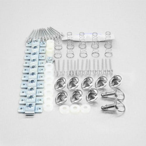 Pro-Bolt プロボルト Stainless Steel Quick Release Stud 19mm D-Ring & CLIP6 Pack x10 ( ステン(ボルト) Pro-Bolt プロボルト Stainless Steel Quick Release Stud 19mm D-Ring & CLIP6 Pack x10 ( ステン(ボルト)