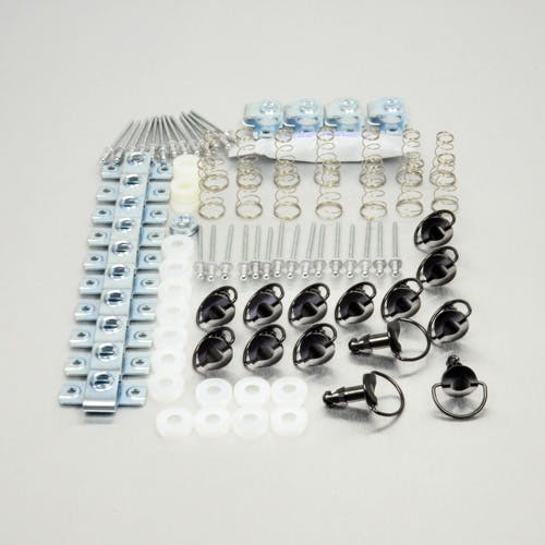 Pro-Bolt プロボルト Stainless Steel Quick Release Stud 17mm D-Ring & CLIP6 Pack x14 ( ステン(ボルト) Pro-Bolt プロボルト Stainless Steel Quick Release Stud 17mm D-Ring & CLIP6 Pack x14 ( ステン(ボルト)