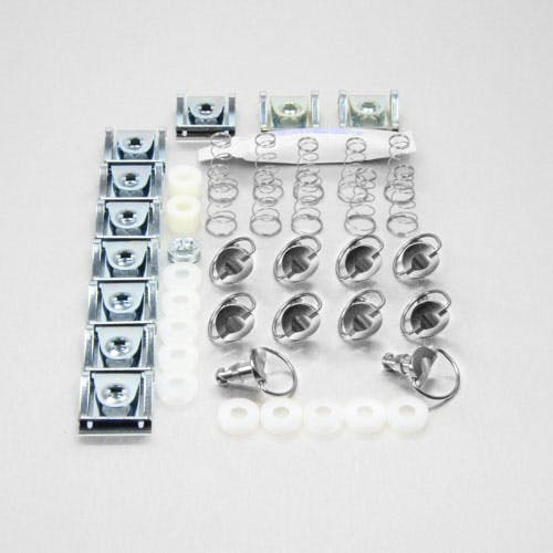 Pro-Bolt プロボルト Stainless Steel Quick Release Stud 14mm D-Ring & CLIP3 Pack x10 ( ステン(ボルト) Pro-Bolt プロボルト Stainless Steel Quick Release Stud 14mm D-Ring & CLIP3 Pack x10 ( ステン(ボルト)