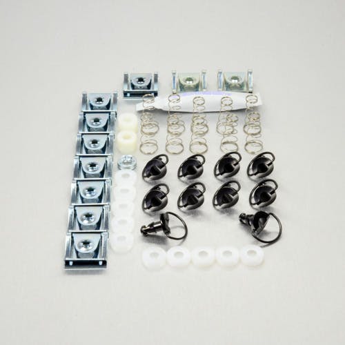 Pro-Bolt プロボルト Stainless Steel Quick Release Stud 14mm D-Ring & CLIP3 Pack x10 ( ステン(ボルト) Pro-Bolt プロボルト Stainless Steel Quick Release Stud 14mm D-Ring & CLIP3 Pack x10 ( ステン(ボルト)
