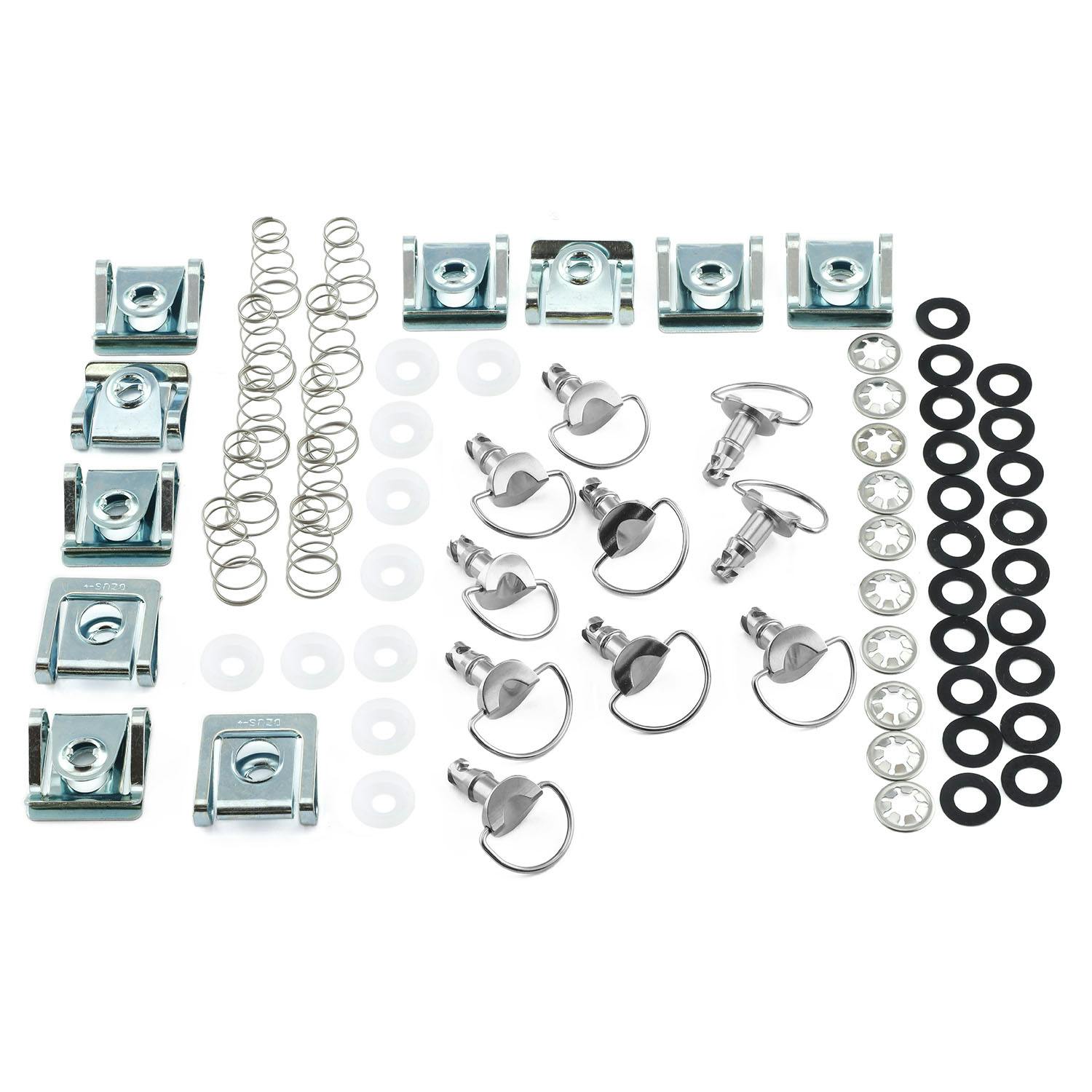 Pro-Bolt プロボルト Stainless Steel Quick Release Stud 17mm D-Ring & CLIP3 Pack x10 ( ステン(ボルト) Pro-Bolt プロボルト Stainless Steel Quick Release Stud 17mm D-Ring & CLIP3 Pack x10 ( ステン(ボルト)