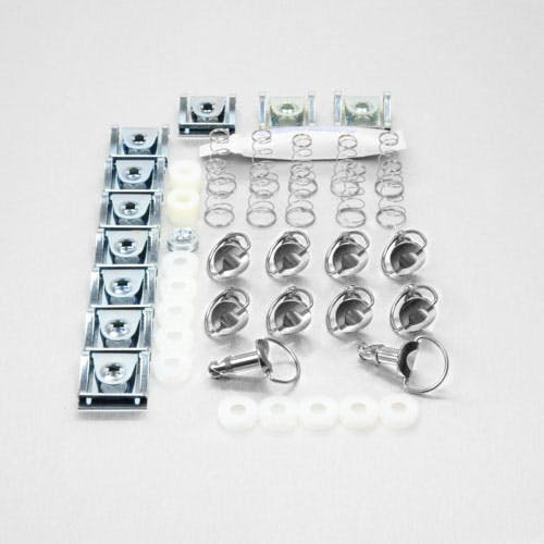 Pro-Bolt プロボルト Stainless Steel Quick Release Stud 19mm D-Ring & CLIP3 Pack x10 ( ステン(ボルト) Pro-Bolt プロボルト Stainless Steel Quick Release Stud 19mm D-Ring & CLIP3 Pack x10 ( ステン(ボルト)