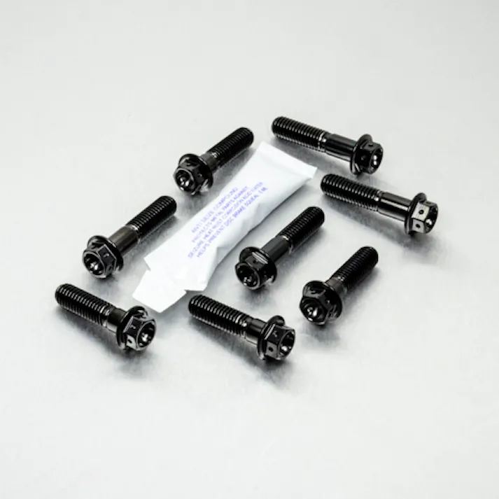Pro-Bolt プロボルト Stainless Steel Top & Bottom Yoke Pinch Set Race Spec (SSTRIPCL390R) SSTRIPCL390RBK (CDC)【別送品】