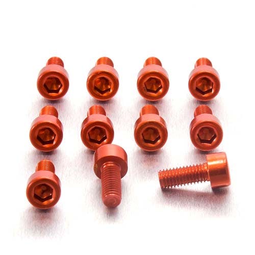 Pro-Bolt プロボルト Aluminium Fuel Cap Surround / Tank Panel Bolt Kit (TDU034) TDU034O (CDC)【ネット注文限定・別送品】