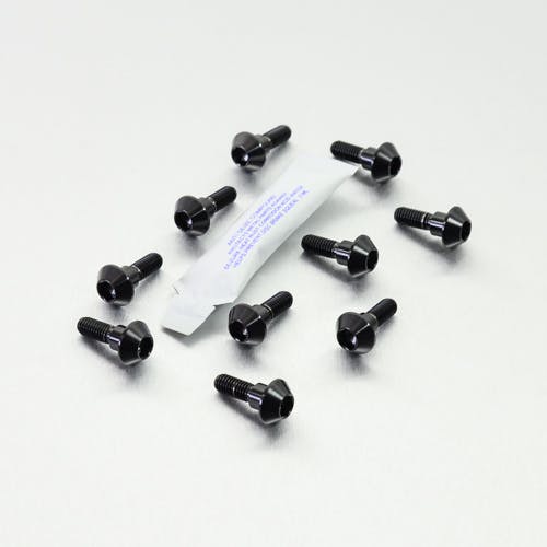 Pro-Bolt プロボルト Titanium Disc Bolts Yamaha Pack x10 (TI10DISCR1R6) TI10DISCR1R6BK その他(ボルト) Pro-Bolt プロボルト Titanium Disc Bolts Yamaha Pack x10 (TI10DISCR1R6) TI10DISCR1R6BK その他(ボルト)