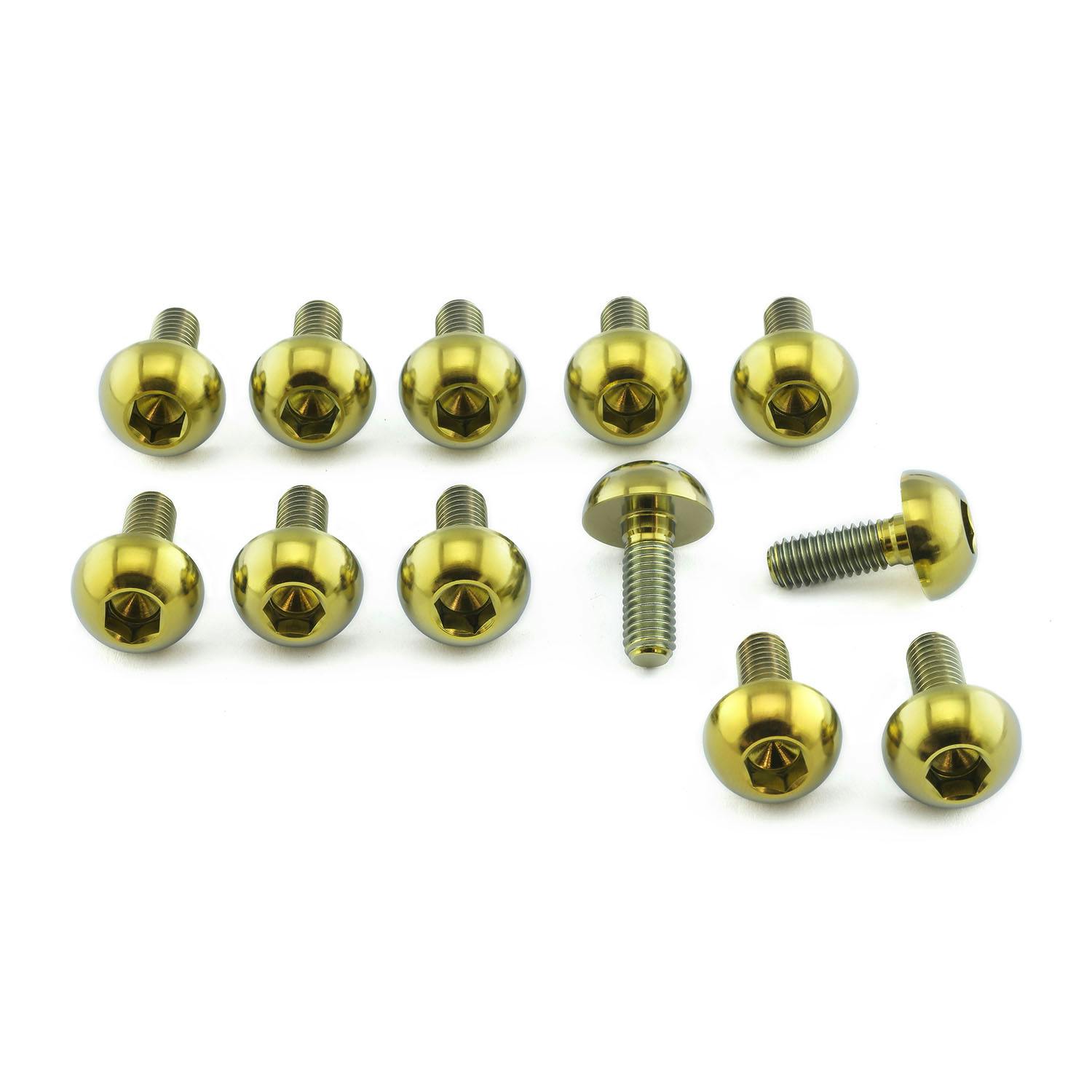 Pro-Bolt プロボルト Titanium Disc Bolts Honda Pack x12