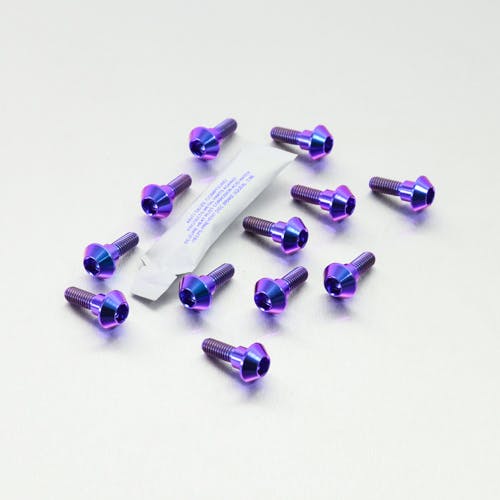 Pro-Bolt プロボルト Titanium Disc Bolts Yamaha Pack x12 (TI12DISCR1R6) TI12DISCR1R6P その他(ボルト) Pro-Bolt プロボルト Titanium Disc Bolts Yamaha Pack x12 (TI12DISCR1R6) TI12DISCR1R6P その他(ボルト)