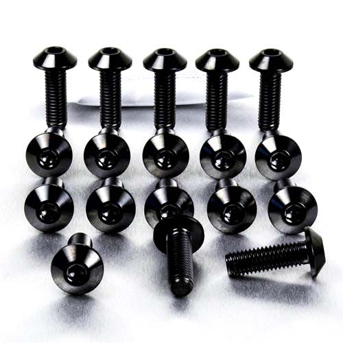 Pro-Bolt プロボルト Titanium Disc Bolts Yamaha Pack x18 (TI18DISCYAM) TI18DISCYAMBK ( その他(ボルト) Pro-Bolt プロボルト Titanium Disc Bolts Yamaha Pack x18 (TI18DISCYAM) TI18DISCYAMBK ( その他(ボルト)