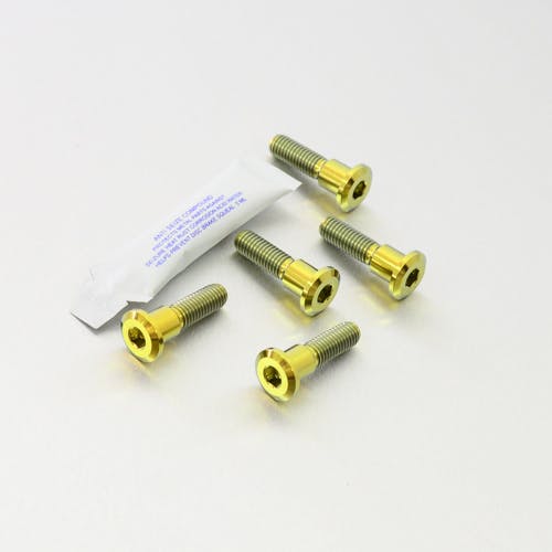 Pro-Bolt プロボルト Titanium Disc Bolts Suzuki Pack x5 (TI5DISCGSXR) TI5DISCGSXRG (CD その他(ボルト) Pro-Bolt プロボルト Titanium Disc Bolts Suzuki Pack x5 (TI5DISCGSXR) TI5DISCGSXRG (CD その他(ボルト)