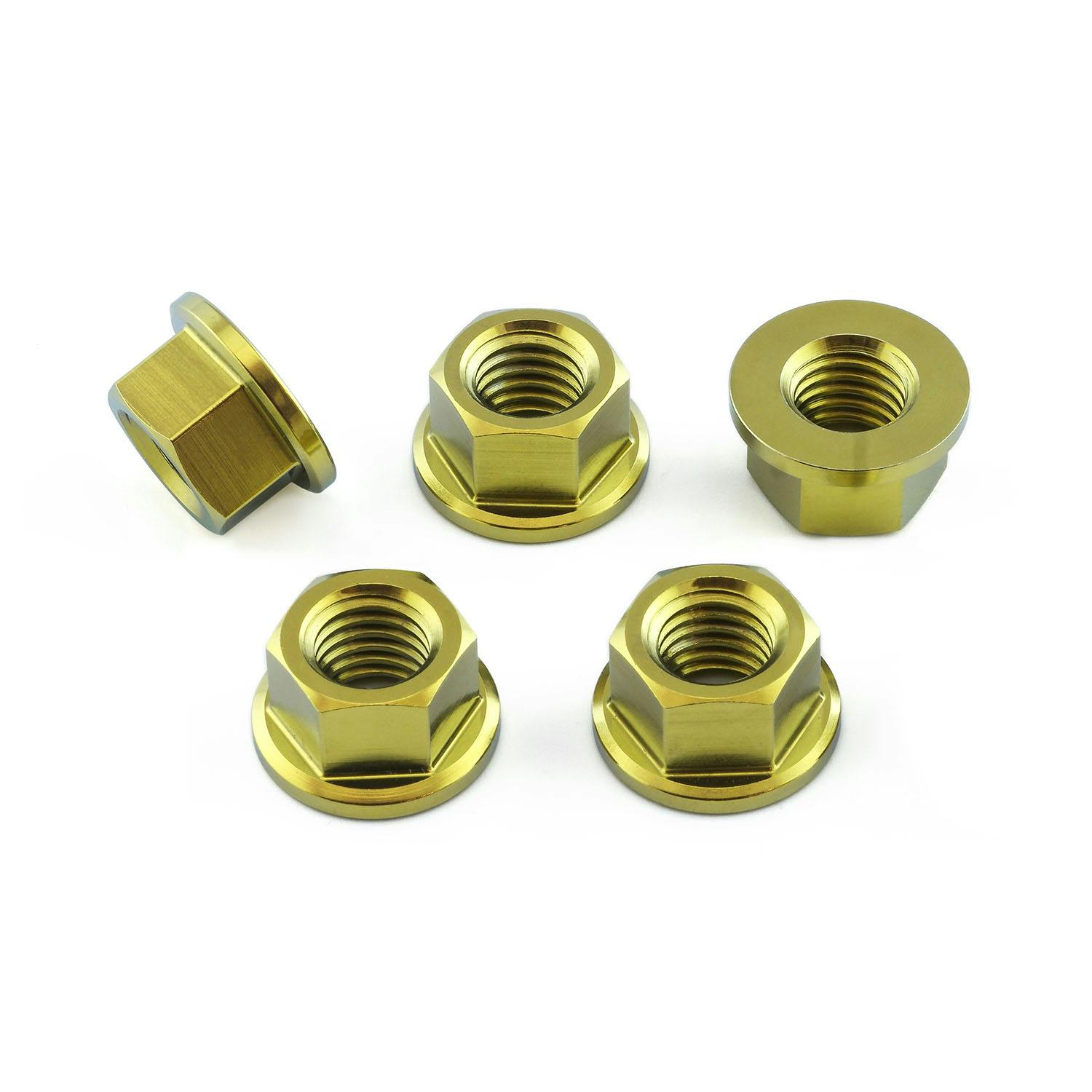 5個 × ３セット チタン M10 スプロケットナット Pro-Bolt プロボルト チタン スプロケットナット M10x(1.50mm) 5個入り