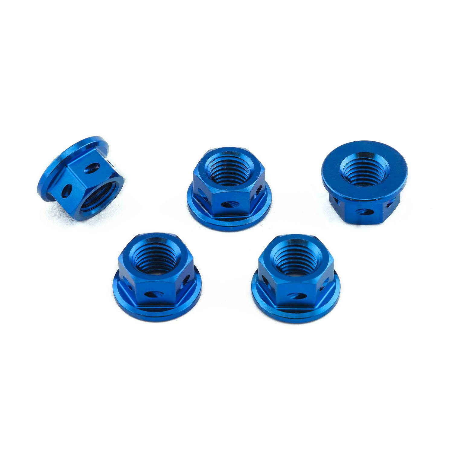 Pro-Bolt プロボルト Titanium Sprocket Nuts M10x(1.25mm) Drilled Pack x5 (TI5SPN10D) T その他(ボルト) Pro-Bolt プロボルト Titanium Sprocket Nuts M10x(1.25mm) Drilled Pack x5 (TI5SPN10D) T その他(ボルト)