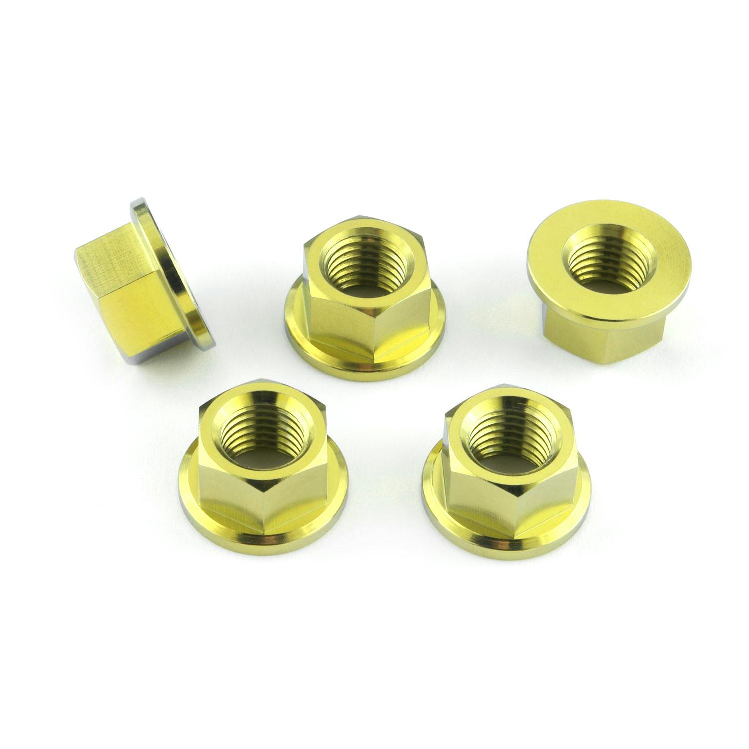 Pro-Bolt プロボルト チタン スプロケットナット M10x(1.25mm) 5個入りパック (TI5SPN10) TI5SPN10G (CDC) その他(ボルト) Pro-Bolt プロボルト チタン スプロケットナット M10x(1.25mm) 5個入りパック (TI5SPN10) TI5SPN10G (CDC) その他(ボルト)