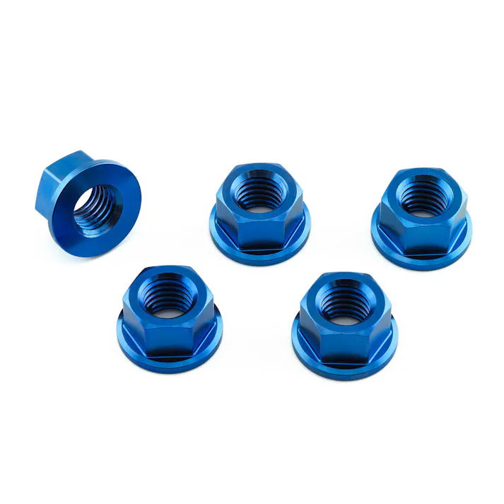 Pro-Bolt プロボルト チタン スプロケットナット M12x(1.25mm) 5個入りパック (TI5SPN12) TI5SPN12B (CDC)【ネット注文限定・別送品】