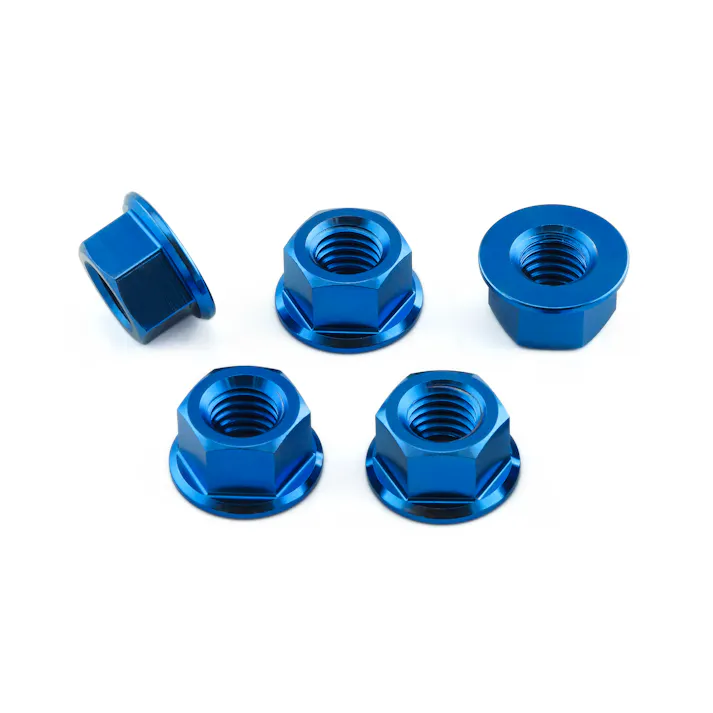 Pro-Bolt プロボルト チタン スプロケットナット M8x(1.25mm) 5個入りパック (TI5SPN8) TI5SPN8B (CDC)【ネット注文限定・別送品】