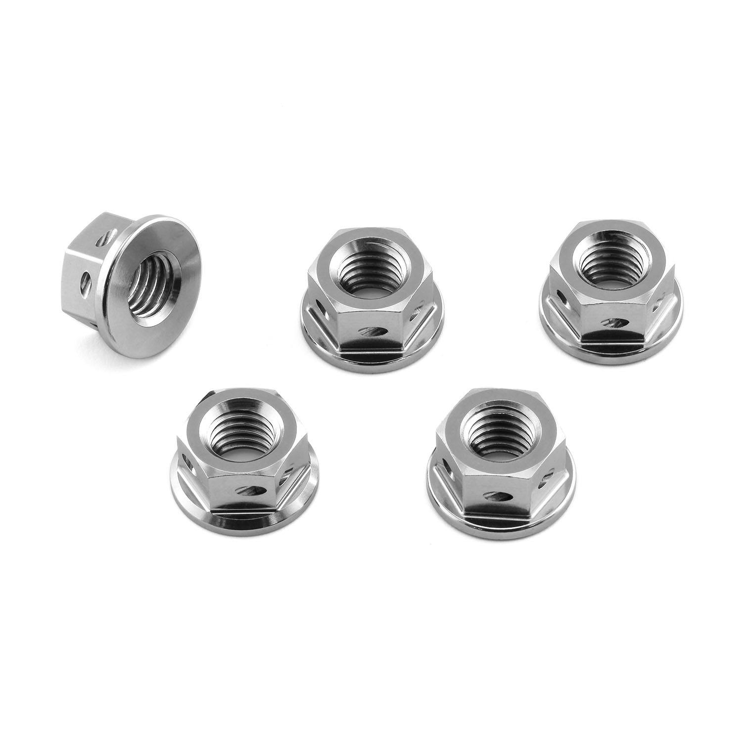 Pro-Bolt プロボルト チタン スプロケットナット M8x(1.25mm) ドリルド 5個入りパック (TI5SPN8D) (CDC) その他(ボルト) Pro-Bolt プロボルト チタン スプロケットナット M8x(1.25mm) ドリルド 5個入りパック (TI5SPN8D) (CDC) その他(ボルト)