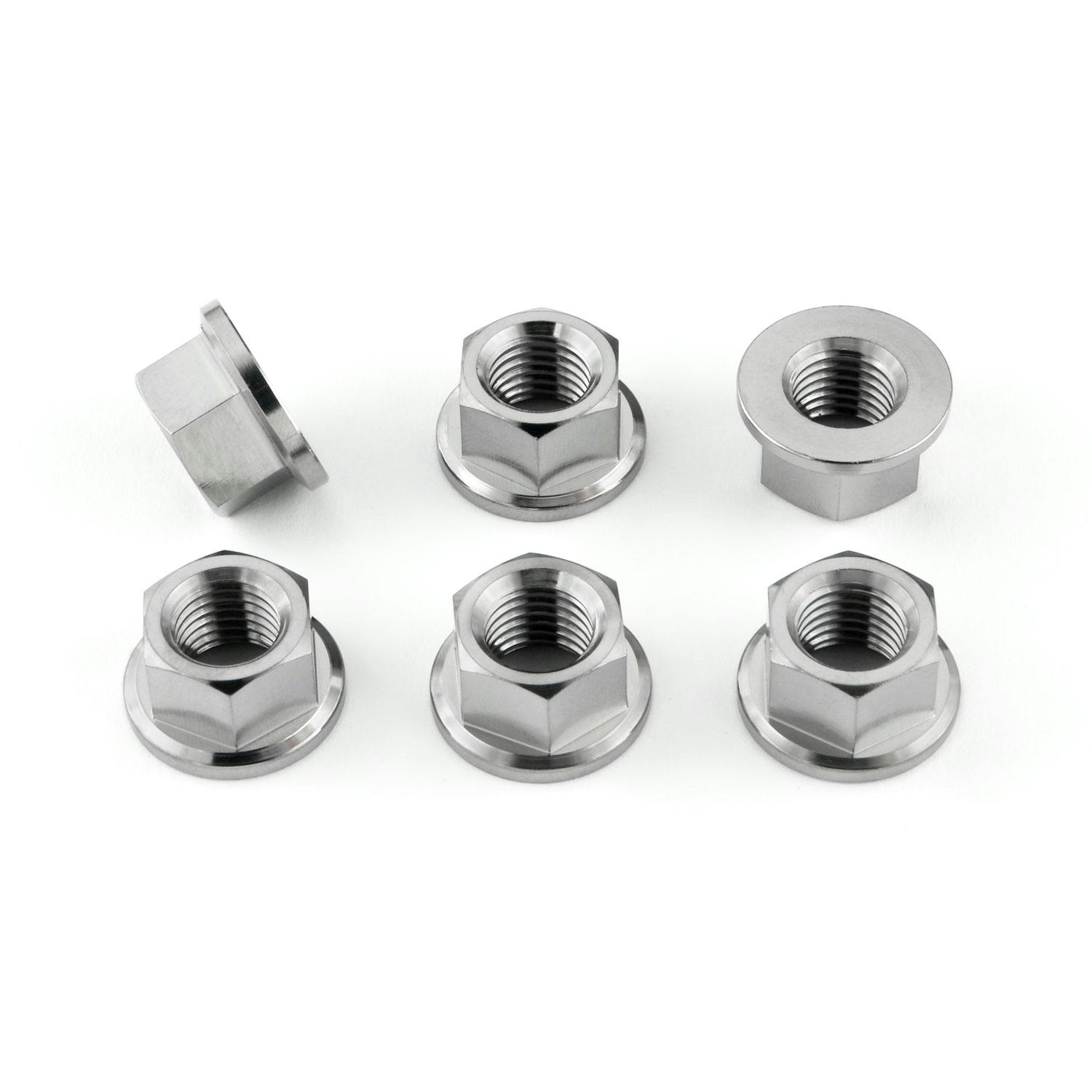 Pro-Bolt プロボルト チタン スプロケットナット M10x(1.25mm) 6個入りパック (TI6SPN10) (CDC) その他(ボルト) Pro-Bolt プロボルト チタン スプロケットナット M10x(1.25mm) 6個入りパック (TI6SPN10) (CDC) その他(ボルト)