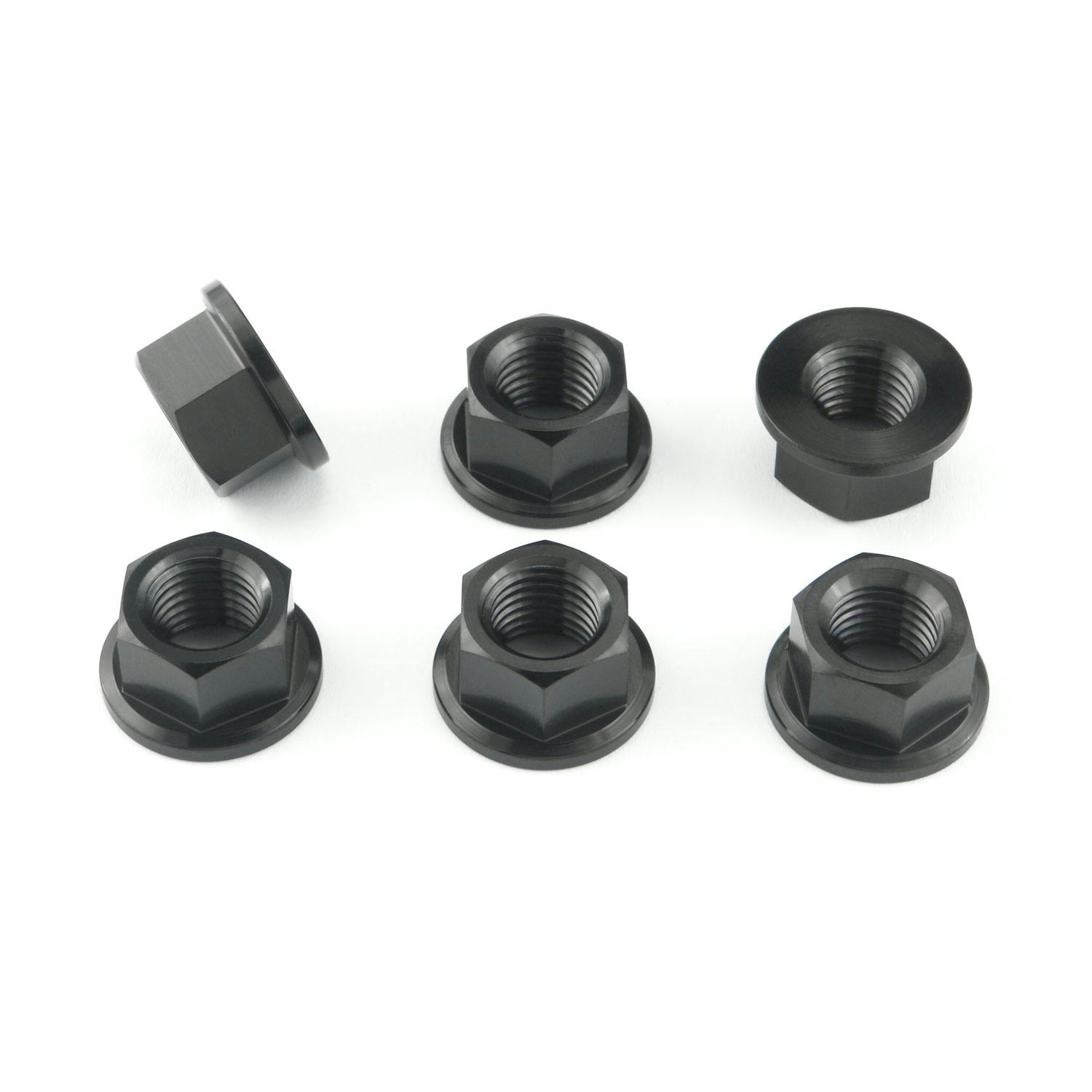 Pro-Bolt プロボルト チタン スプロケットナット M10x(1.25mm) 6個入りパック (TI6SPN10) TI6SPN10BK (CDC) その他(ボルト) Pro-Bolt プロボルト チタン スプロケットナット M10x(1.25mm) 6個入りパック (TI6SPN10) TI6SPN10BK (CDC) その他(ボルト)