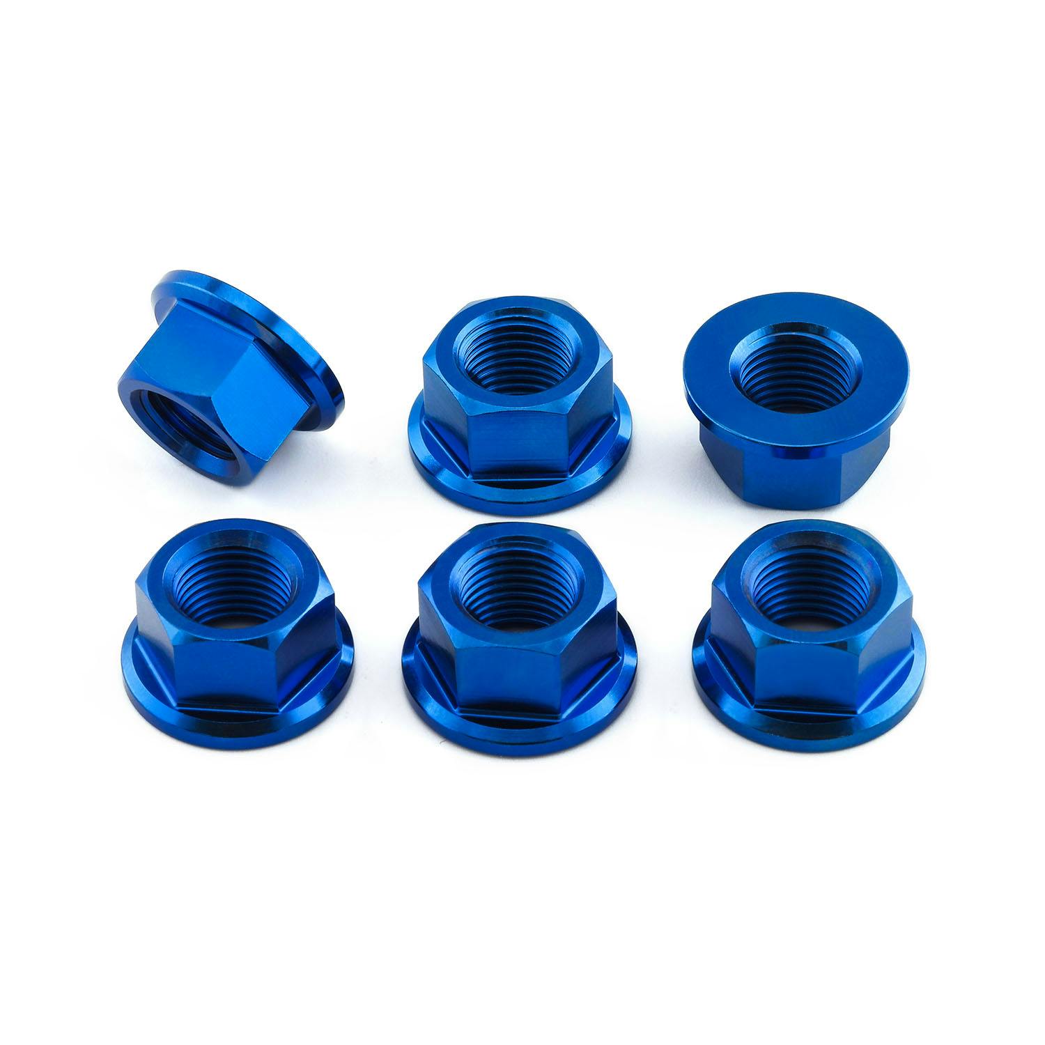 Pro-Bolt プロボルト チタン スプロケットナット M10x(1.00mm) 6個入りパック (TI6SPN10F) TI6SPN10FB (CDC) その他(ボルト) Pro-Bolt プロボルト チタン スプロケットナット M10x(1.00mm) 6個入りパック (TI6SPN10F) TI6SPN10FB (CDC) その他(ボルト)