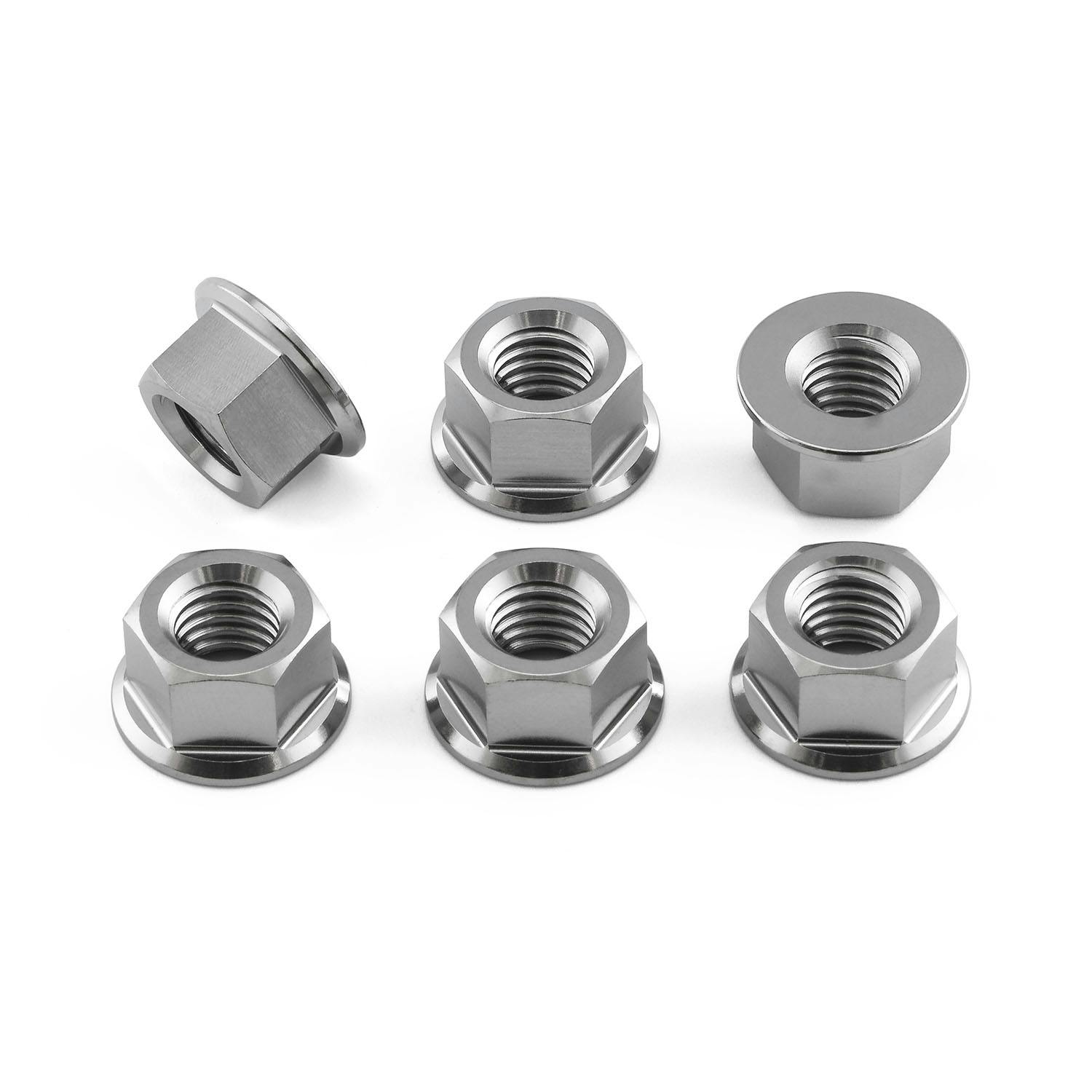 Pro-Bolt プロボルト チタン スプロケットナット M8x(1.25mm) 6個入りパック (TI6SPN8) (CDC) その他(ボルト) Pro-Bolt プロボルト チタン スプロケットナット M8x(1.25mm) 6個入りパック (TI6SPN8) (CDC) その他(ボルト)