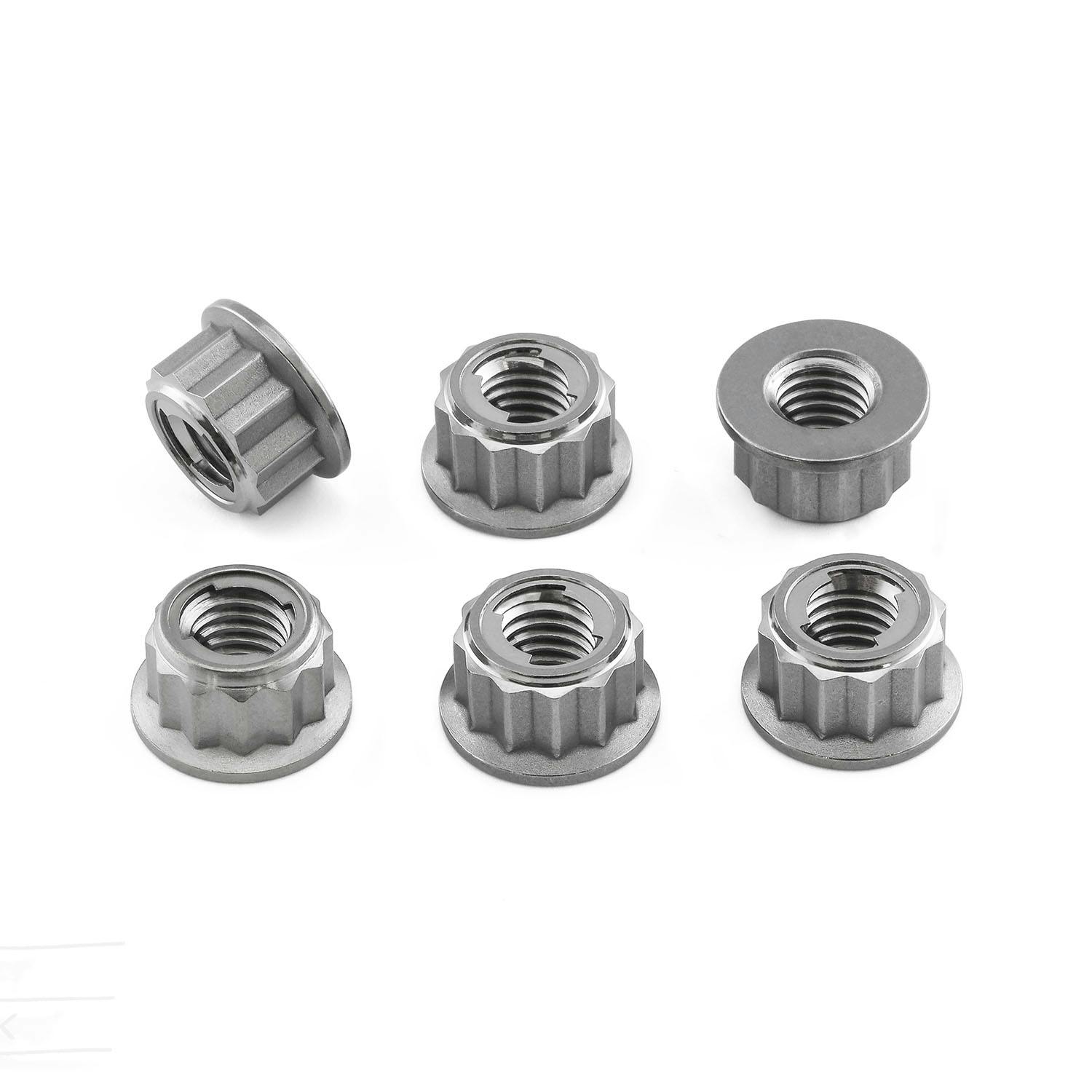Pro-Bolt プロボルト チタン スプロケットナット M8x(1.25mm) 12角(バイヘックス) 6個入りパック (TI6SPN8BH) (CDC) その他(ボルト) Pro-Bolt プロボルト チタン スプロケットナット M8x(1.25mm) 12角(バイヘックス) 6個入りパック (TI6SPN8BH) (CDC) その他(ボルト)