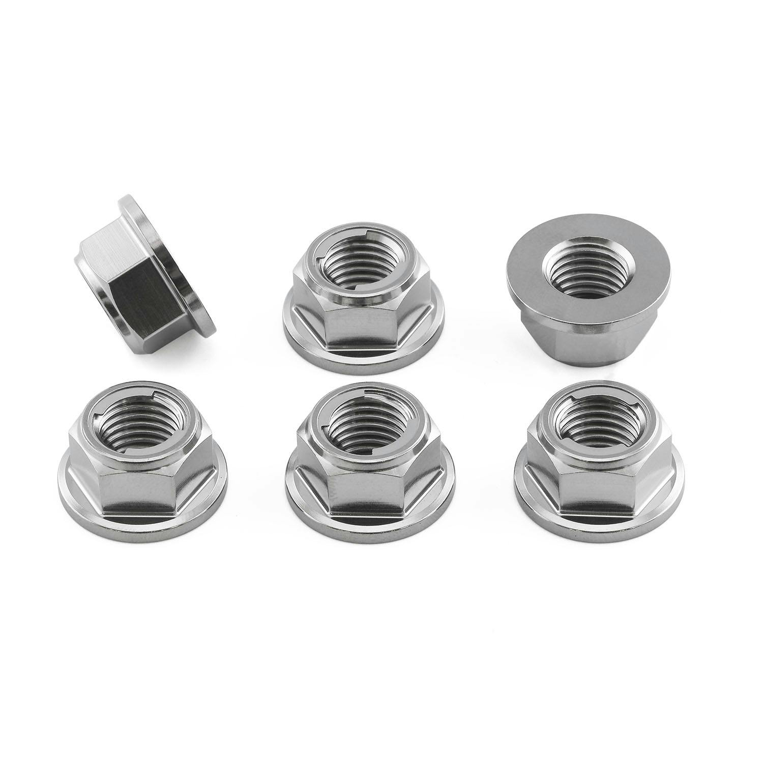 Pro-Bolt プロボルト チタン スプロケットナット M10x(1.25mm) Lock 6個入りパック (TI6SPNLOCK10) (CDC) その他(ボルト) Pro-Bolt プロボルト チタン スプロケットナット M10x(1.25mm) Lock 6個入りパック (TI6SPNLOCK10) (CDC) その他(ボルト)