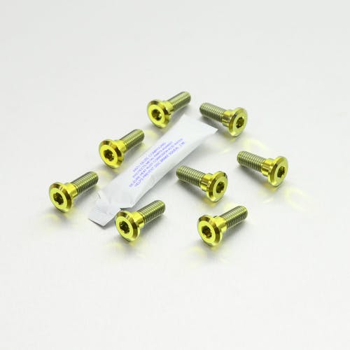 Pro-Bolt プロボルト Titanium Disc Bolts Honda Pack x8 (TI8DISCHONRE) TI8DISCHONREG (C その他(ボルト) Pro-Bolt プロボルト Titanium Disc Bolts Honda Pack x8 (TI8DISCHONRE) TI8DISCHONREG (C その他(ボルト)