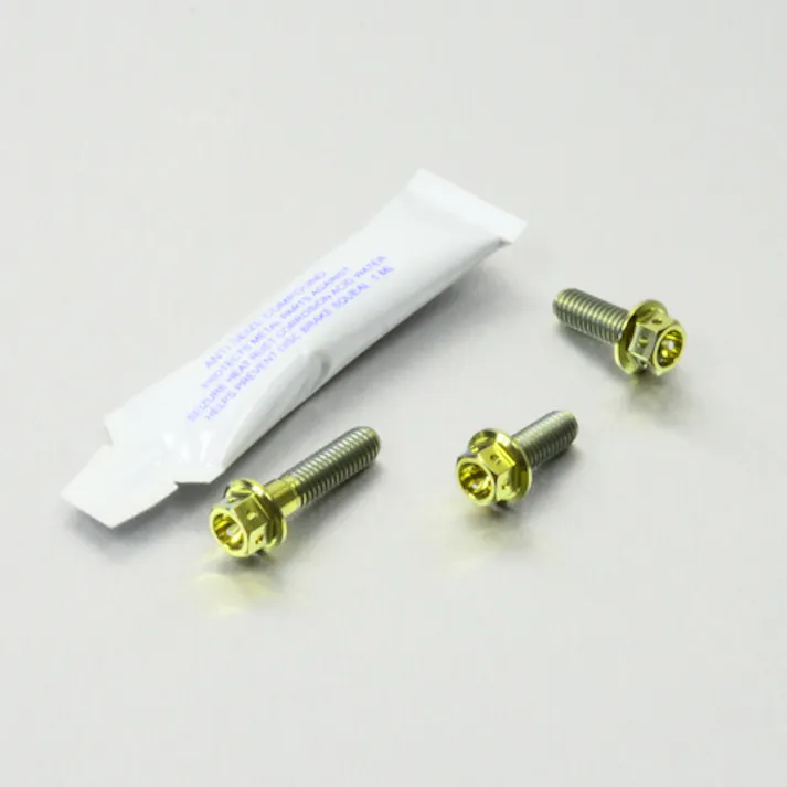 Pro-Bolt プロボルト Titanium ABS Sensor Mount Bolt Kit Front & Rear Race Spec (TIABSSENSORFR130R) TIABSSENSORFR130RG (CDC)【ネット注文限定・別送品】