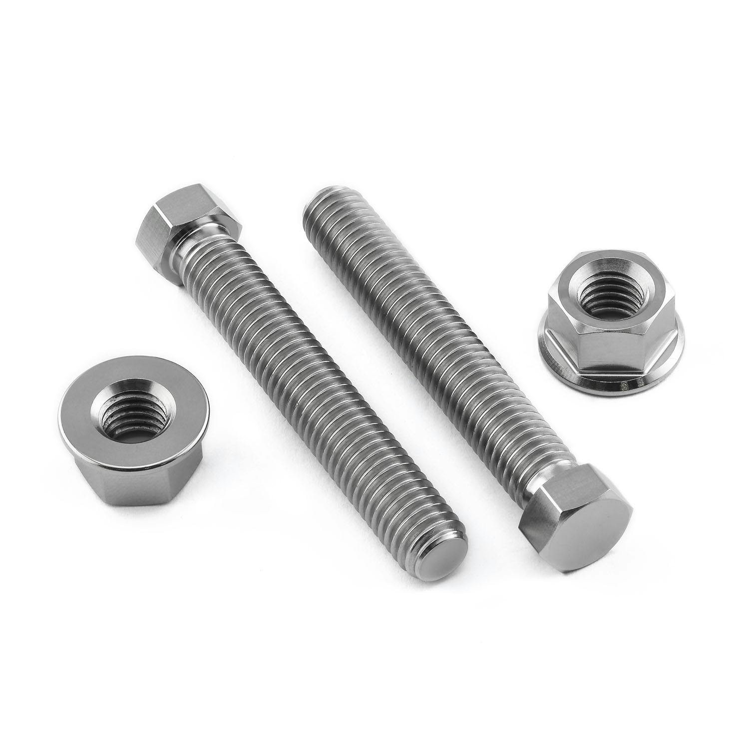Pro-Bolt プロボルト Titanium Axle Adjuster Bolt & Nut Set M8x(1.25mm)x50mm TIAXLE850S その他(ボルト) Pro-Bolt プロボルト Titanium Axle Adjuster Bolt & Nut Set M8x(1.25mm)x50mm TIAXLE850S その他(ボルト)