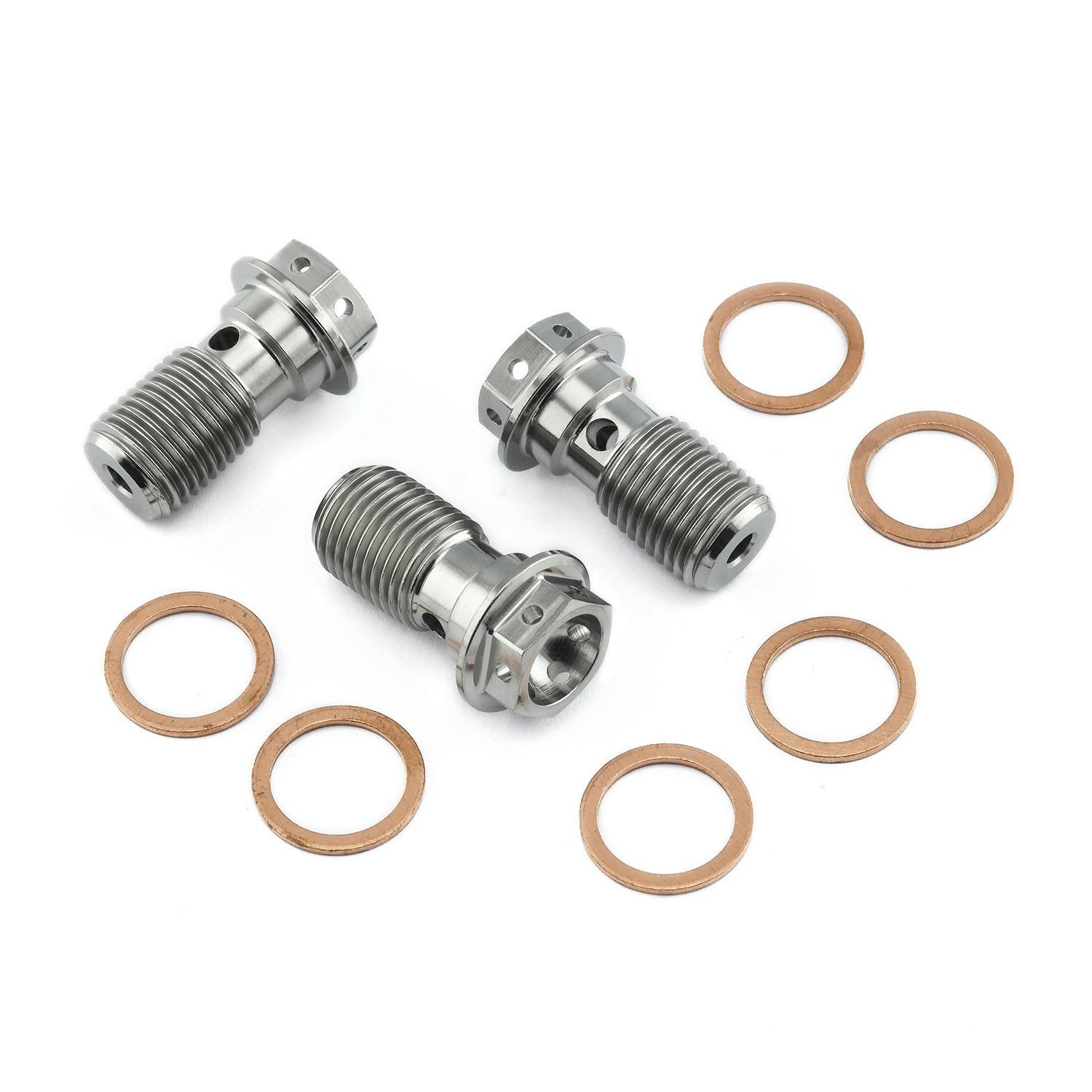 Pro-Bolt プロボルト Titanium Single Banjo Bolt Front Brake Master Cylinder (1.00mm) R その他(ボルト) Pro-Bolt プロボルト Titanium Single Banjo Bolt Front Brake Master Cylinder (1.00mm) R その他(ボルト)