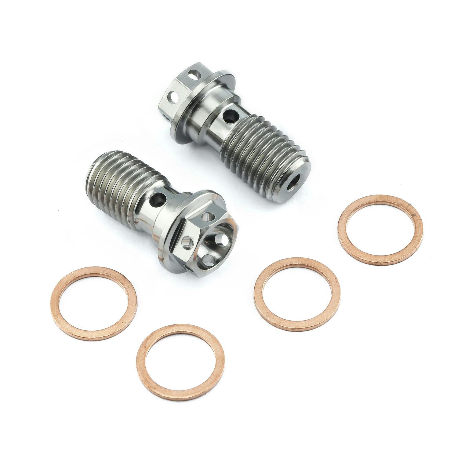Pro-Bolt プロボルト Titanium Single Banjo Bolt Rear Brake Master Cylinder (1.25mm) Ra その他(ボルト) Pro-Bolt プロボルト Titanium Single Banjo Bolt Rear Brake Master Cylinder (1.25mm) Ra その他(ボルト)