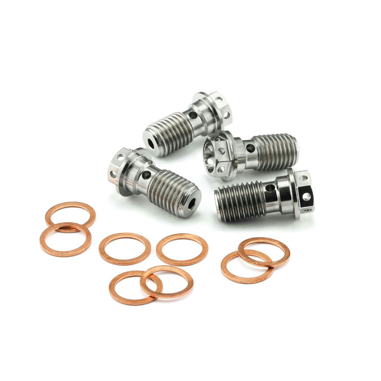 Pro-Bolt プロボルト Titanium Single Banjo Bolt Rear Brake Caliper (1.25mm) Race Spec その他(ボルト) Pro-Bolt プロボルト Titanium Single Banjo Bolt Rear Brake Caliper (1.25mm) Race Spec その他(ボルト)