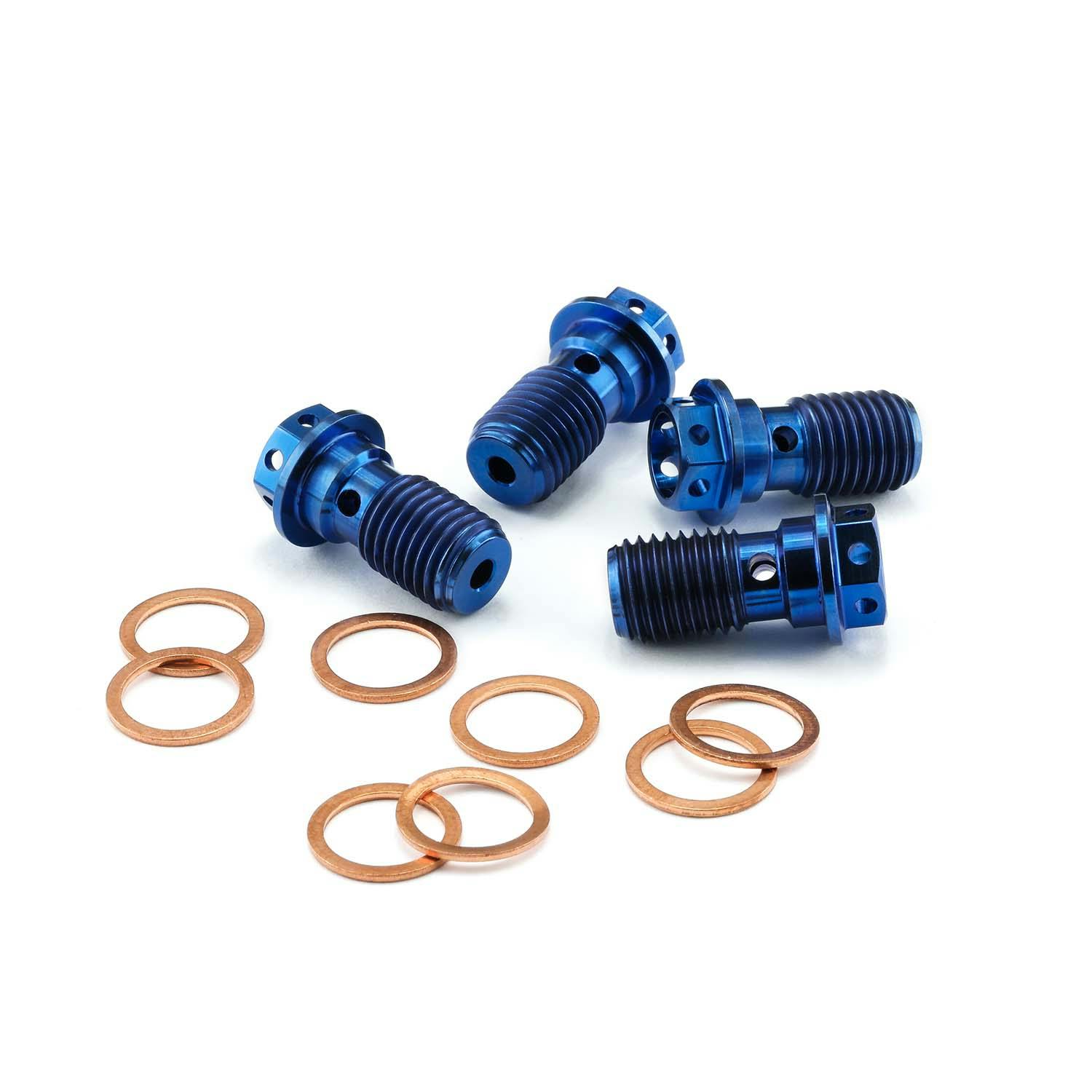 Pro-Bolt プロボルト Titanium Single Banjo Bolt Rear Brake Caliper (1.25mm) Race Spec その他(ボルト) Pro-Bolt プロボルト Titanium Single Banjo Bolt Rear Brake Caliper (1.25mm) Race Spec その他(ボルト)
