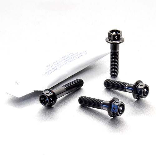 Pro-Bolt プロボルト Titanium Brake ＆ Clutch Lever Perch Pinch Bolt Kit Race Spec (TIBCPERCH330R) TIBCPERCH330RBK (CDC)【ネット注文限定・別送品】