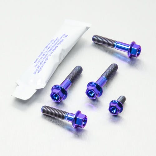 Pro-Bolt プロボルト Titanium Brake ＆ Clutch Lever Perch Pinch Bolt Kit (TIBCPERCH380) TIBCPERCH380P (CDC)【ネット注文限定・別送品】