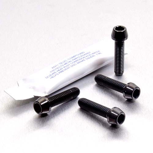 Pro-Bolt プロボルト Titanium Brake ＆ Clutch Lever Perch Pinch Bolt Kit (TIBCPERCH40) TIBCPERCH40BK (CDC)【ネット注文限定・別送品】