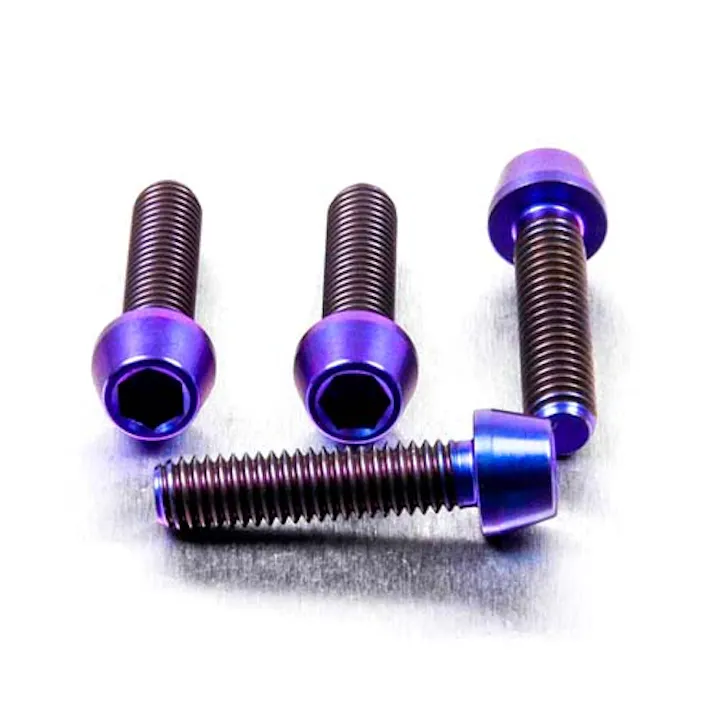 Pro-Bolt プロボルト Titanium Brake & Clutch Lever Perch Pinch Bolt Kit (TIBCPERCH40) TIBCPERCH40P (CDC)【ネット注文限定・別送品】