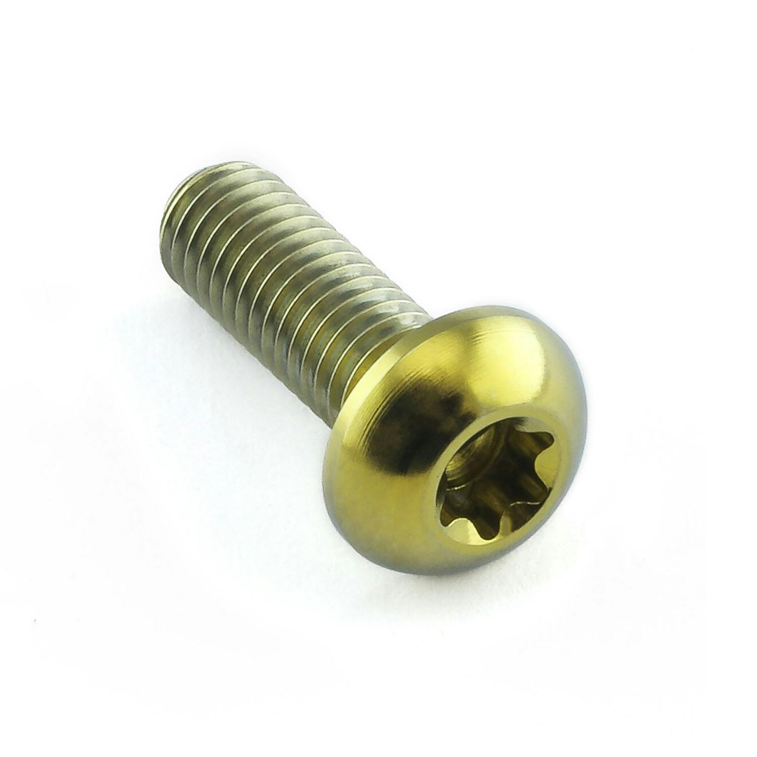 Pro-Bolt プロボルト Titanium Button Head Bolt M5x(0.80mm)x15mm Torx Drive (TIBHTX515) その他(ボルト) Pro-Bolt プロボルト Titanium Button Head Bolt M5x(0.80mm)x15mm Torx Drive (TIBHTX515) その他(ボルト)