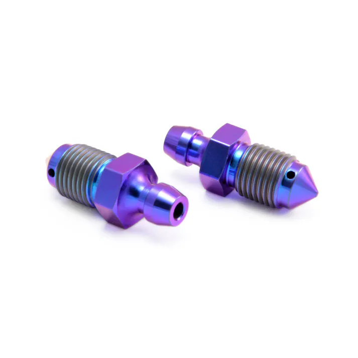 Pro-Bolt プロボルト Titanium Bleed Nipple M10 Clutch Pack x2 TIBN10-2Z3P (CDC)【ネット注文限定・別送品】