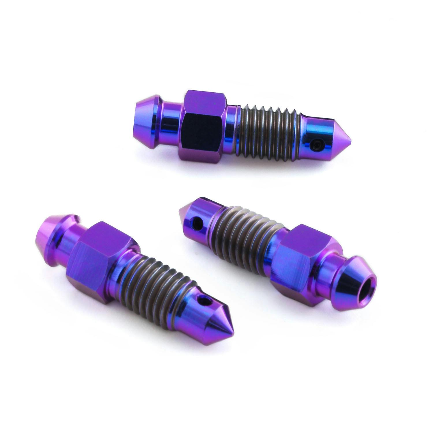 Pro-Bolt プロボルト Titanium Bleed Nipple M7 Clutch Pack x3 (TIBN7-3Z3) TIBN7-3Z3P (C その他(ボルト) Pro-Bolt プロボルト Titanium Bleed Nipple M7 Clutch Pack x3 (TIBN7-3Z3) TIBN7-3Z3P (C その他(ボルト)