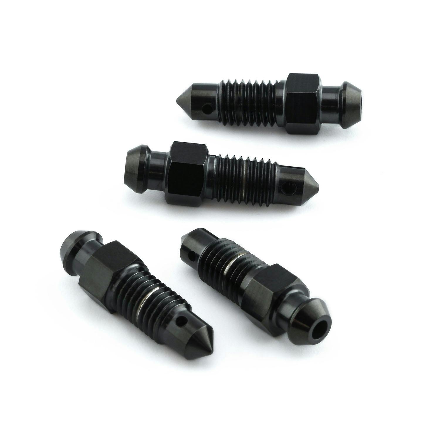 Pro-Bolt プロボルト Titanium Bleed Nipple M7x(1.00mm) Pack x4 (TIBN7-4) TIBN7-4BK (CD その他(ボルト) Pro-Bolt プロボルト Titanium Bleed Nipple M7x(1.00mm) Pack x4 (TIBN7-4) TIBN7-4BK (CD その他(ボルト)