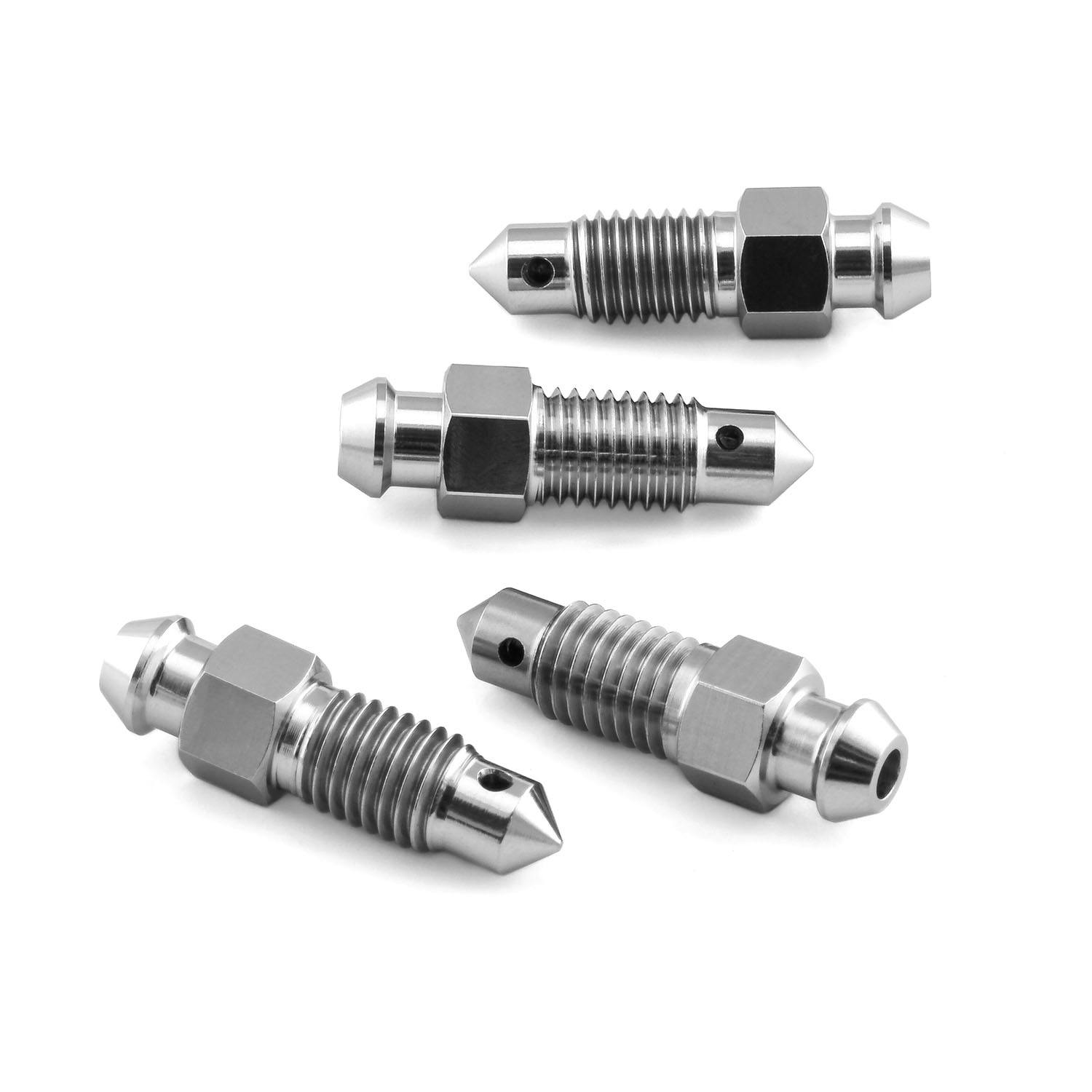 Pro-Bolt プロボルト Titanium Bleed Nipple M7 x (1.00mm) Front Brake Master Cylinder P その他(ボルト) Pro-Bolt プロボルト Titanium Bleed Nipple M7 x (1.00mm) Front Brake Master Cylinder P その他(ボルト)