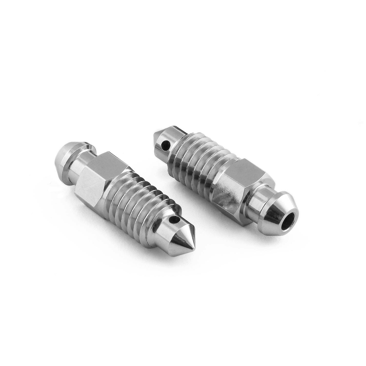 Pro-Bolt プロボルト Titanium Bleed Nipple M8 x (1.25mm) Front Brake Master Cylinder P その他(ボルト) Pro-Bolt プロボルト Titanium Bleed Nipple M8 x (1.25mm) Front Brake Master Cylinder P その他(ボルト)