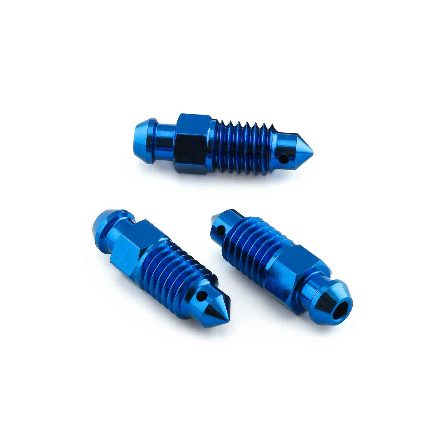 Pro-Bolt プロボルト Titanium Bleed Nipple M8 Front Brake Master Cylinder Pack x3 TIBN その他(ボルト) Pro-Bolt プロボルト Titanium Bleed Nipple M8 Front Brake Master Cylinder Pack x3 TIBN その他(ボルト)