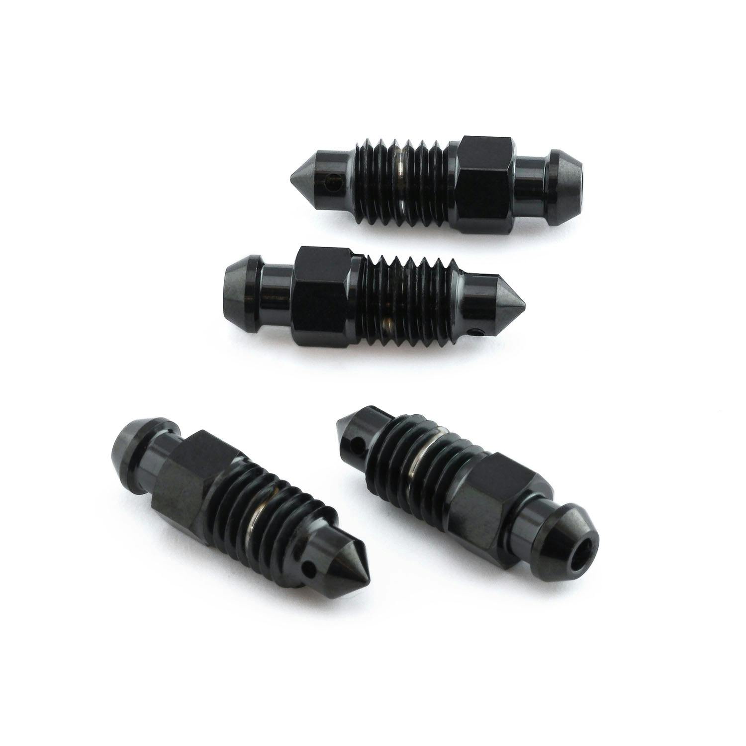 Pro-Bolt プロボルト Titanium Bleed Nipple M8x(1.25mm) Pack x4 (TIBN8-4) TIBN8-4BK (CD その他(ボルト) Pro-Bolt プロボルト Titanium Bleed Nipple M8x(1.25mm) Pack x4 (TIBN8-4) TIBN8-4BK (CD その他(ボルト)