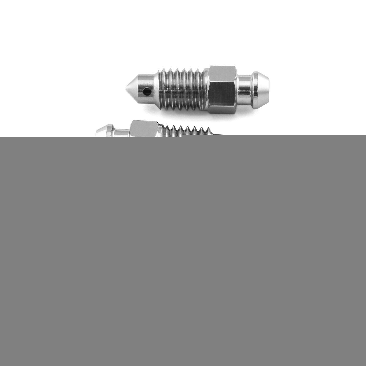 Pro-Bolt プロボルト Titanium Bleed Nipple M8 x (1.25mm) Clutch Pack x4 TIBN8-4Z3 (CDC その他(ボルト) Pro-Bolt プロボルト Titanium Bleed Nipple M8 x (1.25mm) Clutch Pack x4 TIBN8-4Z3 (CDC その他(ボルト)