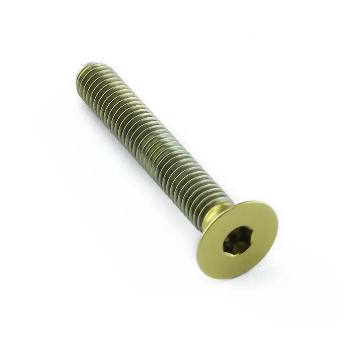 Pro-Bolt プロボルト チタン 皿ボルト M6x(1.00mm)x40mm 全ねじ (TICSFT640) TICSFT640G (CDC)【ネット注文限定・別送品】