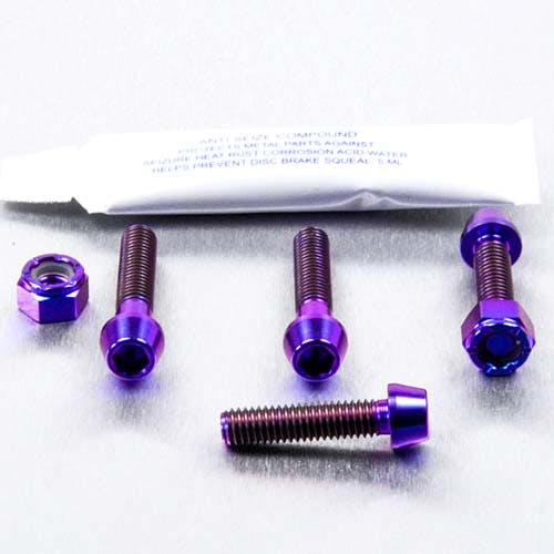 Pro-Bolt プロボルト Titanium Exhaust Mount Bolt Kit (TIEXHAUST125) TIEXHAUST125P (CDC その他(ボルト) Pro-Bolt プロボルト Titanium Exhaust Mount Bolt Kit (TIEXHAUST125) TIEXHAUST125P (CDC その他(ボルト)