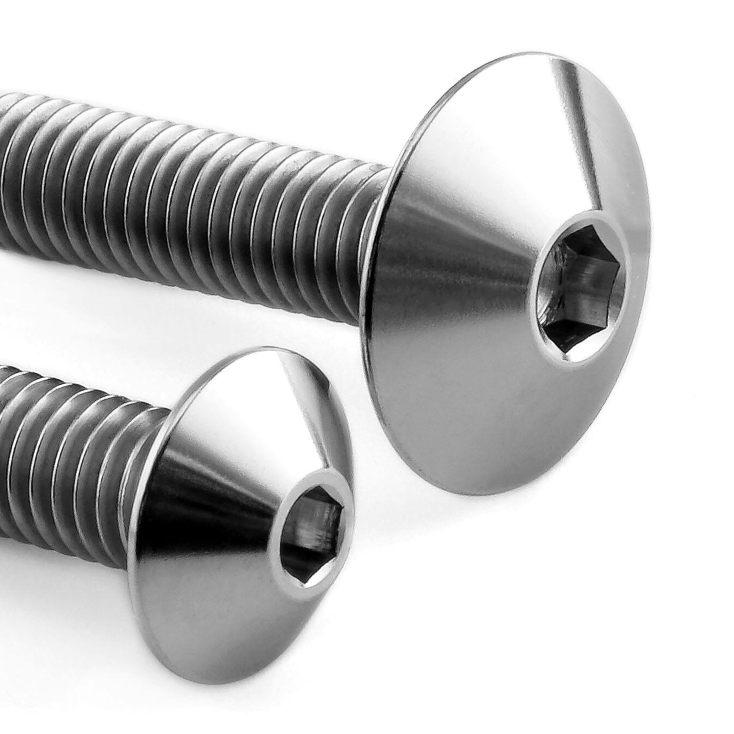 Pro-Bolt プロボルト Titanium Exhaust End Cap Bolt Kit (TIEXHAUSTCAP30) (CDC) ボルトキャップ