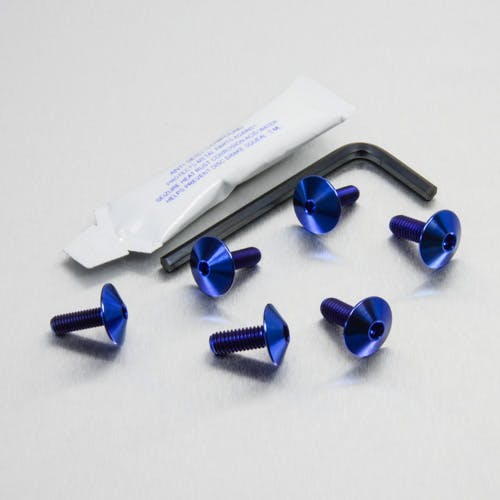 Pro-Bolt プロボルト Titanium Exhaust Heat Shield Mount Bolt Kit (TIEXHEATSHIELD105) T その他(ボルト) Pro-Bolt プロボルト Titanium Exhaust Heat Shield Mount Bolt Kit (TIEXHEATSHIELD105) T その他(ボルト)