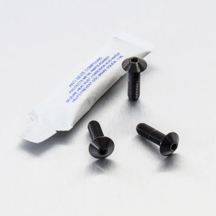 Pro-Bolt プロボルト Titanium Exhaust Heat Shield Mount Bolt Kit (TIEXHEATSHIELD40) TIEXHEATSHIELD40BK (CDC)【ネット注文限定・別送品】